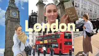 London Diaries ✈️ first time exploring the city, long travel day, very touristy things