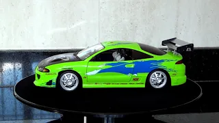 Mitsubishi Eclipse (1995) Velozes e Furiosos - Greenlight 1:18