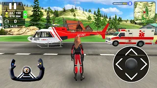 Helicopter Flight Pilot Simulator - Heli License Test Game #15 - Android Gameplay