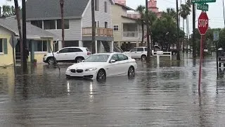 Tropical Storm Colin: Driver of BMW ventures into flood waters in St. Pete Beach