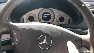 Mercedes w211 Eksoz-Arac Muayne Tarıhı Guncelleme (Performed ontime?Main inspection performed ontime