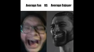 Average Fan vs. Average Enjoyer | Among us Guy Template