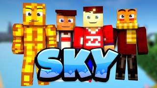 UFO JUNGS IN SKY BESUCHEN! | MINECRAFT SKY