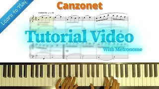 Canzonet: Tutorial Video | Trinity Grade 2 Pieces | Latest Syllabus