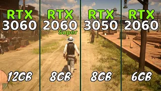 RTX 2060 vs RTX 3050 vs RTX 2060 Super vs RTX 3060 | Test In 1080P & 1440P