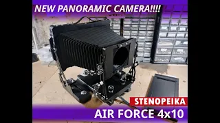 Air Force 4x10 new panoramic large format camera