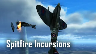 Spitfire Incursions -  Spitfire Mk. IXe - IL-2: Great Battles