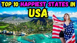 Visiting the top 10 Happiest states in the America ! US ! USA ! United states of America !