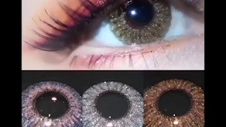 Pretty Mera Glitter Sparkle Contact Lenses