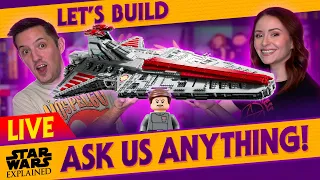 603rd Report! Ask Us Anything While We Build the LEGO Venator!