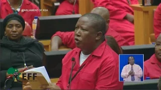 SONA2016: CIC Malema - "You cannot say Hmmh Hmmh!"