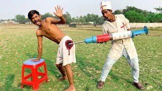 Must Watch Very Special New Comedy Video 2024 Injection Funny Video Doctor New Comedy Video 2024 E78