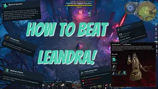 V Rising - How to Beat Leandra The Shadow Priestess!