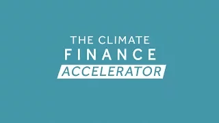 Climate Finance Accelerator and Deutsche Asset Management