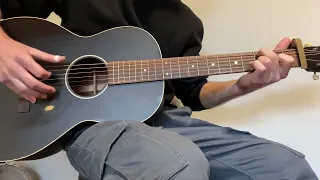 Fingerpicking Tune in Open D - Old Time Country Fingerstyle Guitar