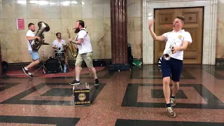 Гр Ленинград - Рыба моей мечты (cover Духовой оркестр Brevis Brass Band) | Звуки Улиц #15