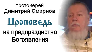 Проповедь на предпразднство Богоявления (2006.01.15). Протоиерей Димитрий Смирнов