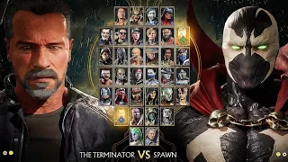 MORTAL KOMBAT 11 THE TERMINATOR VS SPAWN (VERY HARD) GAMEPLAY HD 60 FPS NO COMMENTARY