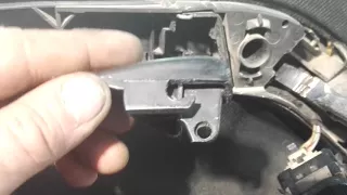Ремонт внутренней ручки двери Volkswagen