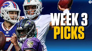 NFL Week 3: EXPERT PICKS for TOP games | CBS Sports HQ