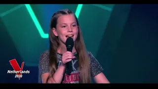 10-year old - ROMANA - "RISE UP" by Andra Day - The Voice Kids Netherlands - 2020