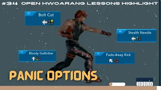 Hwoarang Panic Moves