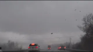 Close-Range Tornado near Olathe, KS - March 15, 2021