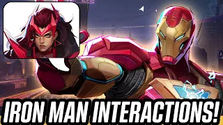 Iron Man Interactions, Lore and Voice Lines! - Marvel Rivals (Hammeh)