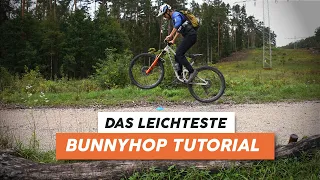 Das leichteste Bunnyhop Tutorial 2022 | Einfach erklärt | MTB Fahrtechnik Tipps für den Bunny Hop