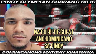 Pinoy olympian na sobrang bilis nagmukhang mahina ang Dominicano matibay