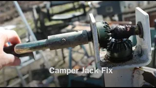 Slide-in Camper /Jack Repair (hand crank)