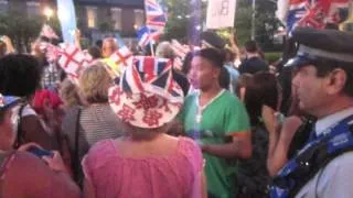 Eastenders live segment July 2012