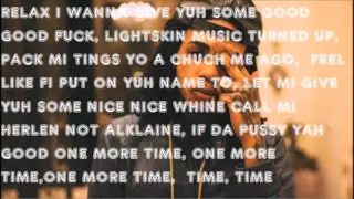 Alkaline- One More Time lyrics video-(All Inclusive Riddim) February 2016