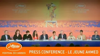 LE JEUNE AHMED - Press conference - Cannes 2019 - EV