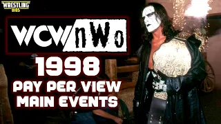 Every WCW 1998 Pay Per View Main Event