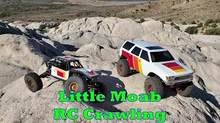 Little Moab RC Crawling - Axial Capra and Traxxas Trx4