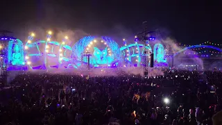 EDC Las Vegas 2021 Day 2 - Tiesto Opening (LEGENDARY) Shot From VIP Skydeck