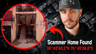 When a Scammer Realizes we know his Home Address