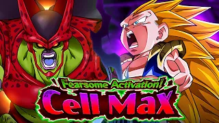 EZA INT SSJ3 GOTENKS VS. CELL MAX STAGE 2 SUPER BOSS BATTLE! (DBZ: Dokkan Battle)