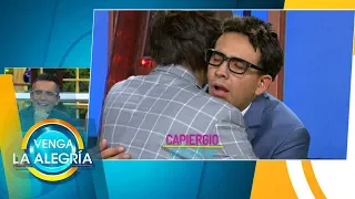 ¡Brandon y Sergio vivieron un momento incómodo en Los Bloopers! No te los pierdas.| Venga La Alegría