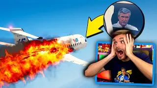 Mid-air EMERGENCY! Can AI pilot land the plane?! (GTA 5 Mods) #GTA5Mods