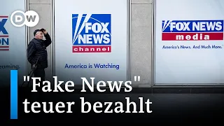 Fox News zahlt für Falschmeldungen fast 790 Millionen Dollar Entschädigung | DW Nachrichten