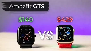 Amazfit GTS vs Apple Watch 5: зачем платить больше? Полный обзор Amazfit GTS
