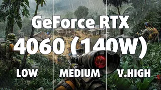 🎮 NVIDIA GeForce RTX 4060 [Laptop, 140W] - Far Cry 6 gameplay benchmarks (1080p)