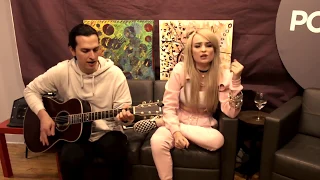 Kim Petras performs “I Don't Want it At All”  Live at Popdust