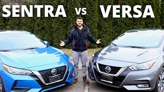 Nissan Sentra vs Nissan Versa Which One Should You Buy?