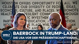 ANNALENA BAERBOCK: US-Besuch der Außenministerin! Im "Trump-Land" vor der Präsidentschaftswahl