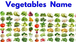 Vegetables Name Vocabulary | Vegetables Name In English With Pictures For Kids