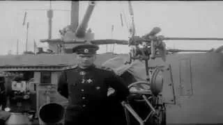 Кинохроника 1918 г.  Адмирал Колчак. Владивосток.