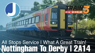 Train Sim World 3 | Midland Mainline DLC | Class 158 | Nottingham - Derby